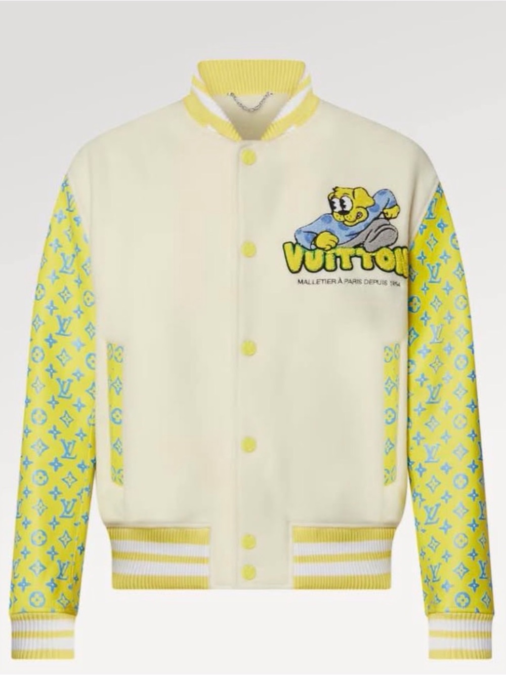 Louis Vuitton Monogram Playground Varsity Blouson HOL62EYJ3